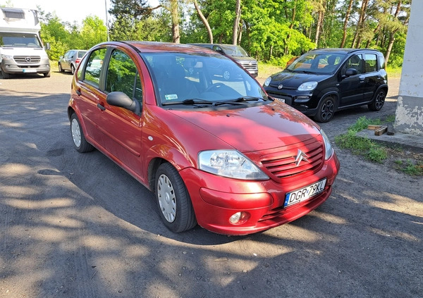 Citroen C3 cena 7600 przebieg: 137500, rok produkcji 2004 z Góra małe 56